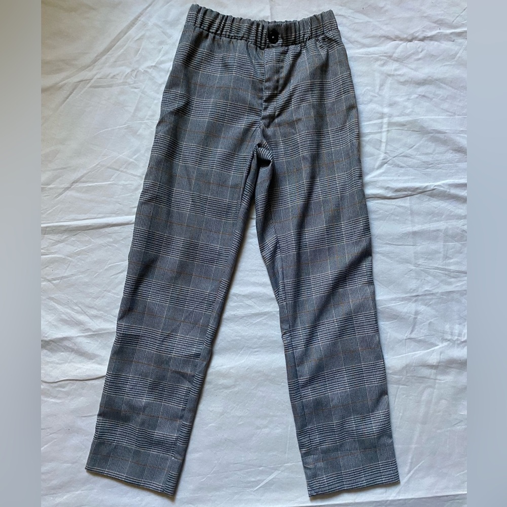 Lunachix Plaid Straight Leg Pant